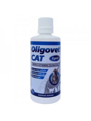 Oligovet Cat 30ml multi-vitaminsko-aminokiselinski dodatak za mačke